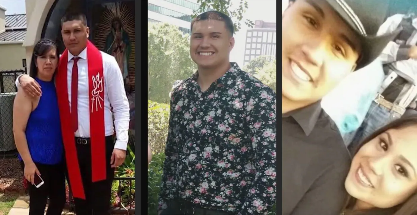 Three snapshots of Jose DeAnda