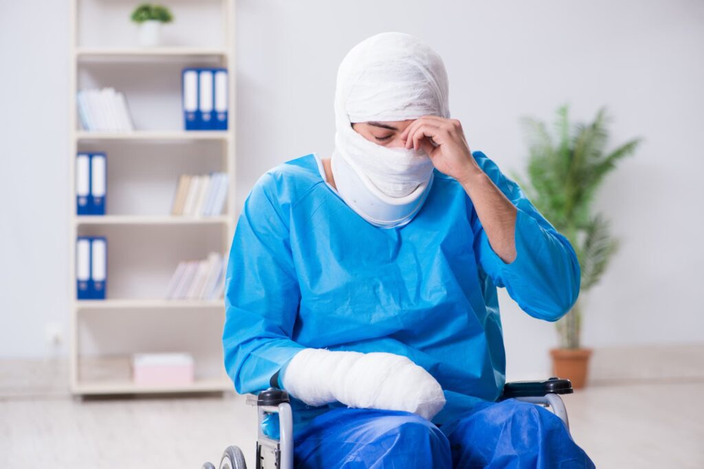 Injuries from a bus accident in Lawrenceville often include broken bones and head trauma.