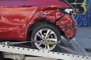 rear-end car accident in peachtree corners, ga